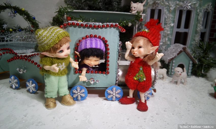 Зимние истории от Таниты " А поезд чух-чух-чух" (фото 10)