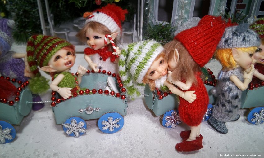 Зимние истории от Таниты " А поезд чух-чух-чух"