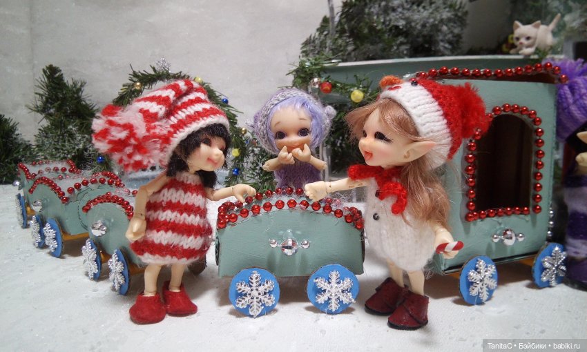 Зимние истории от Таниты " А поезд чух-чух-чух"