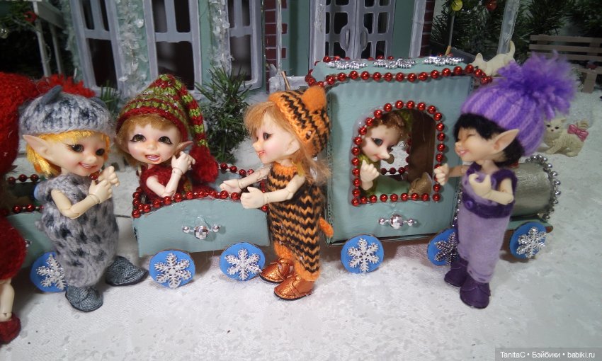 Зимние истории от Таниты " А поезд чух-чух-чух"