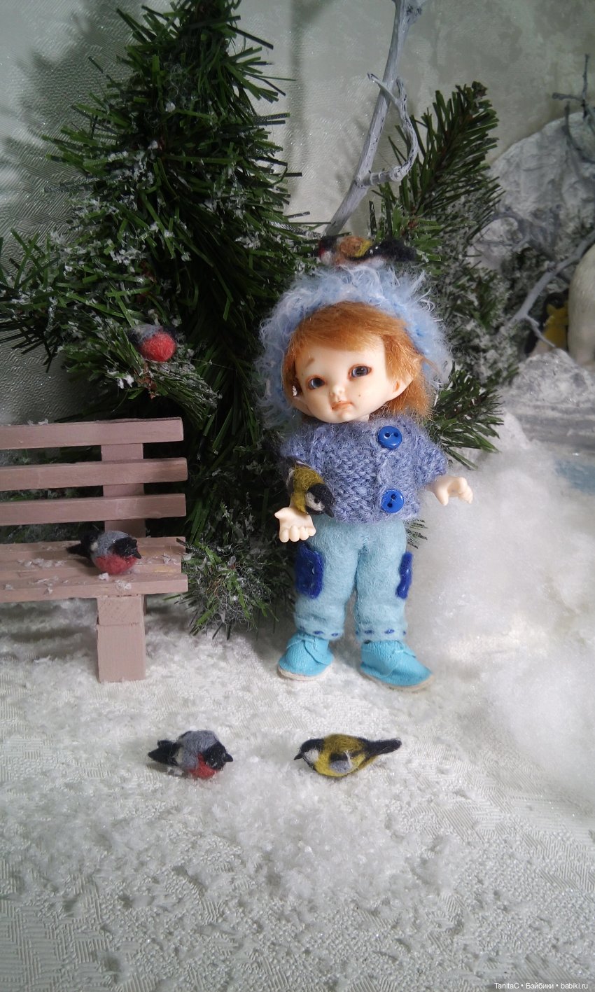 Зимние истории от Таниты " А поезд чух-чух-чух"