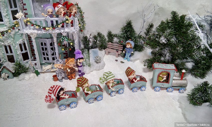 Зимние истории от Таниты " А поезд чух-чух-чух"