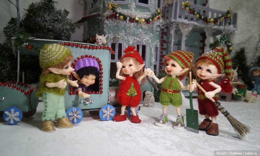 Зимние истории от Таниты " А поезд чух-чух-чух"