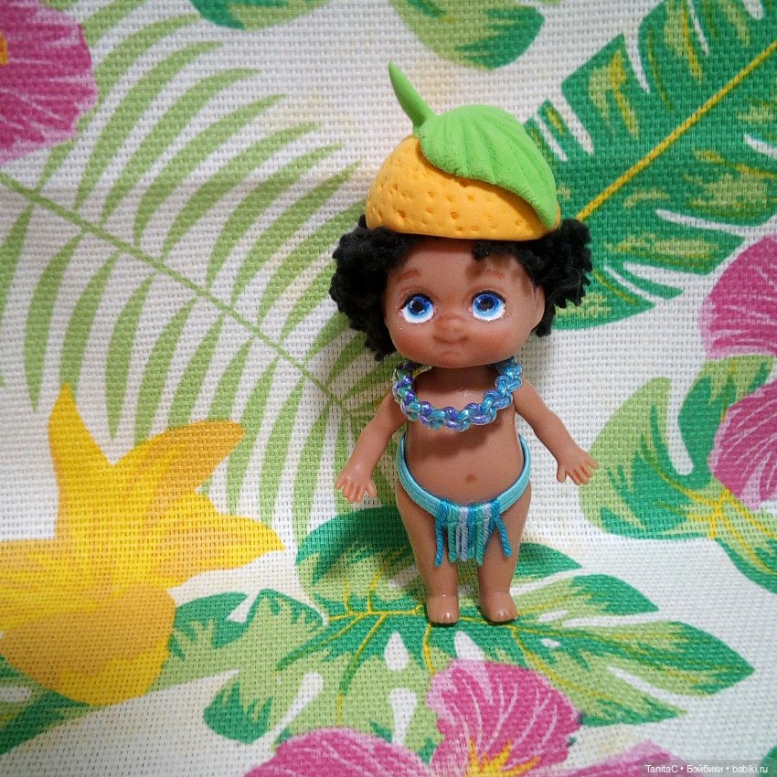 Папуасик (ООАК Minimon del Mundo, рост 7см.Минимон дель мондо Китай) (фото 6)