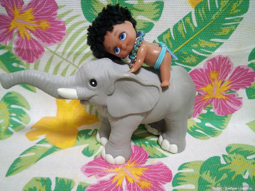 Папуасик (ООАК Minimon del Mundo, рост 7см.Минимон дель мондо Китай)