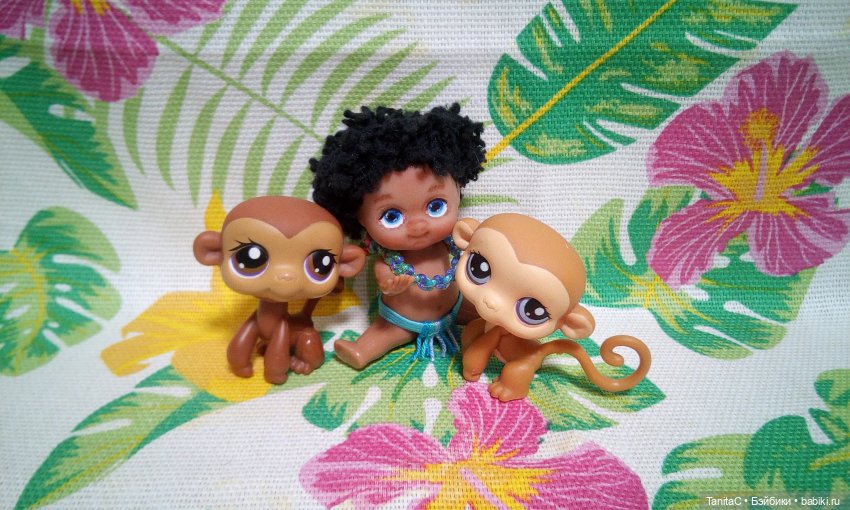 Папуасик (ООАК Minimon del Mundo, рост 7см.Минимон дель мондо Китай) (фото 7)