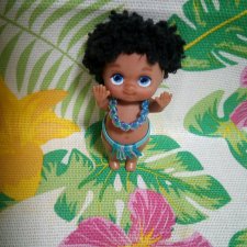 Папуасик (ООАК Minimon del Mundo, рост 7см.Минимон дель мондо Китай)