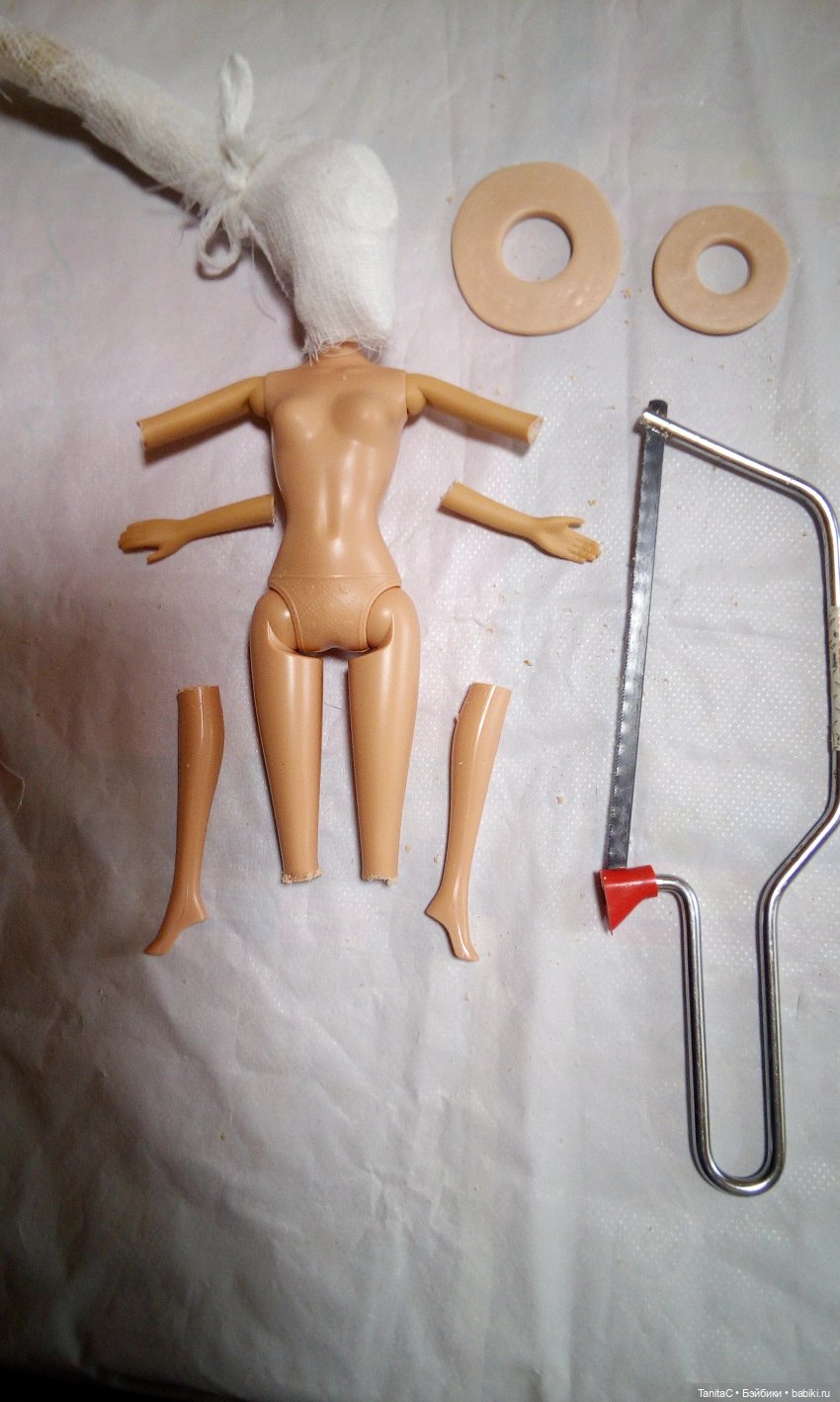 Движение - это жизнь! (модификация статичный куклы в шарнирную) (фото 2)