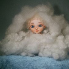 Так рождается ангелы! Ангел - перерожденный. (ООАК игровой куклы Лили)