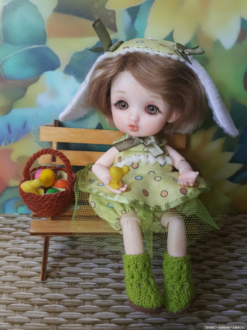 Ещё одна перерожденная малышка - Марта (ООАК куклы баболи) (фото 8)