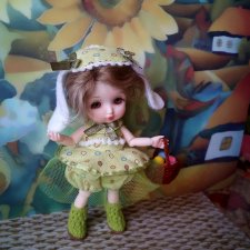 Ещё одна перерожденная малышка - Марта (ООАК куклы баболи)