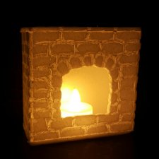 МК от Таниты (камин из пенопласта)