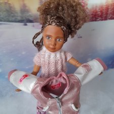 Комплект одежды "Розовый жемчуг"( одежда ручной работы для Крузелингс)