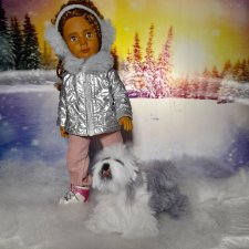 Обёртка для шоколадки Джой и Тучка (одежда handmade, миниатюра)