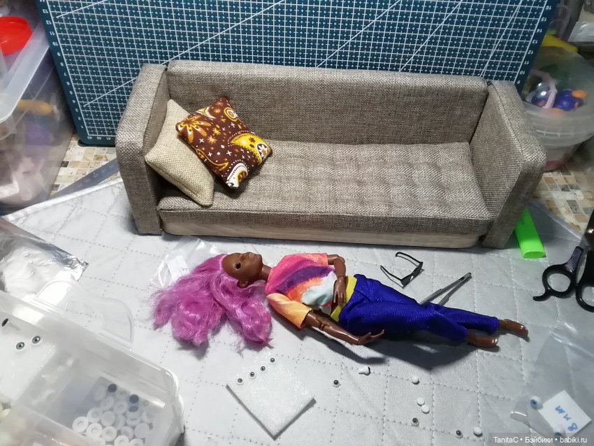 Нежданно - негаданно! ООАК куклы Барби 1959