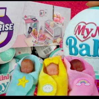 Лапули - крохотули! Zuru Surprise My Mini Baby