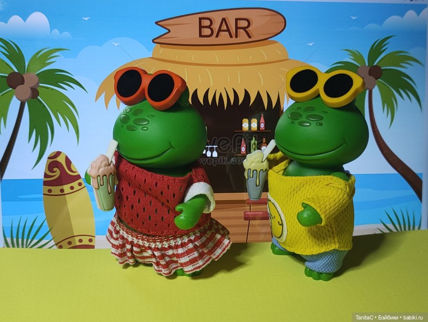 Лягушки путешественники | Бэйбики Лягушки путешественники — Интересные игрушки и фигурки (разное): редкие (фото 10)