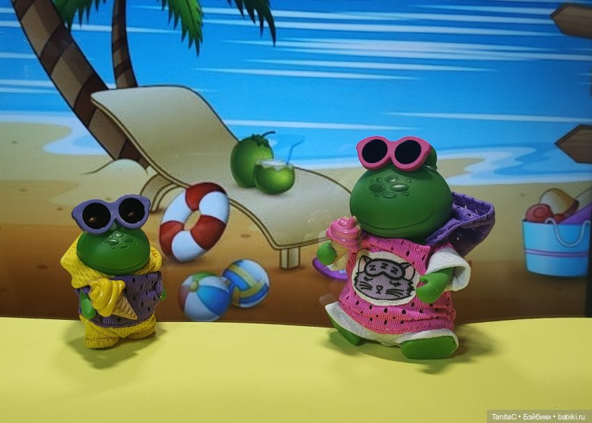 Лягушки путешественники | Бэйбики Лягушки путешественники — Интересные игрушки и фигурки (разное): редкие (фото 8)