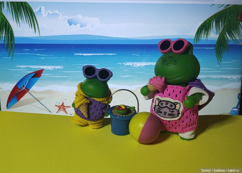 Лягушки путешественники | Бэйбики Лягушки путешественники — Интересные игрушки и фигурки (разное): редкие (фото 7)