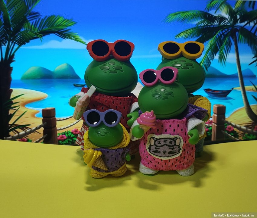 Лягушки путешественники | Бэйбики Лягушки путешественники — Интересные игрушки и фигурки (разное): редкие (фото 6)
