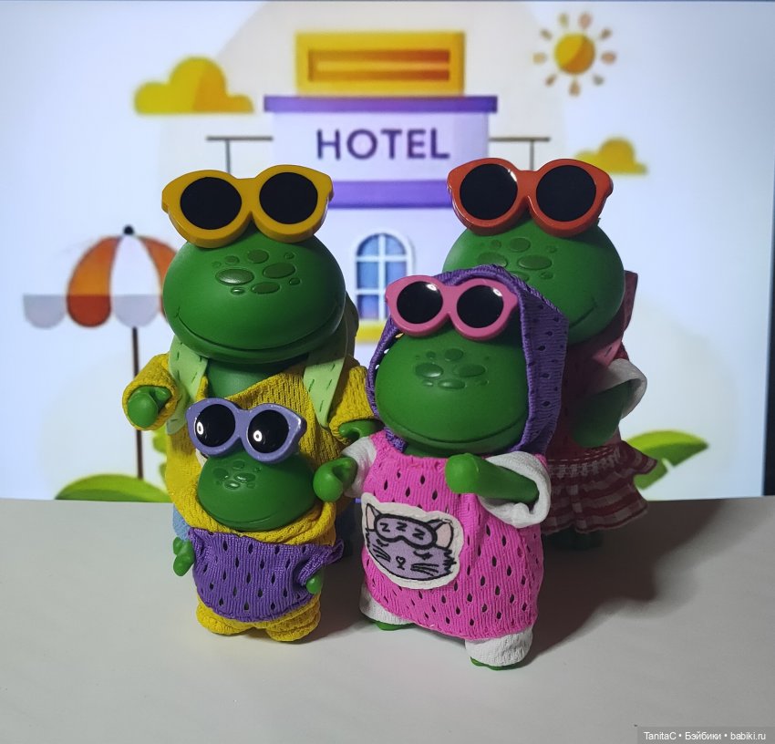 Лягушки путешественники | Бэйбики Лягушки путешественники — Интересные игрушки и фигурки (разное): редкие (фото 4)