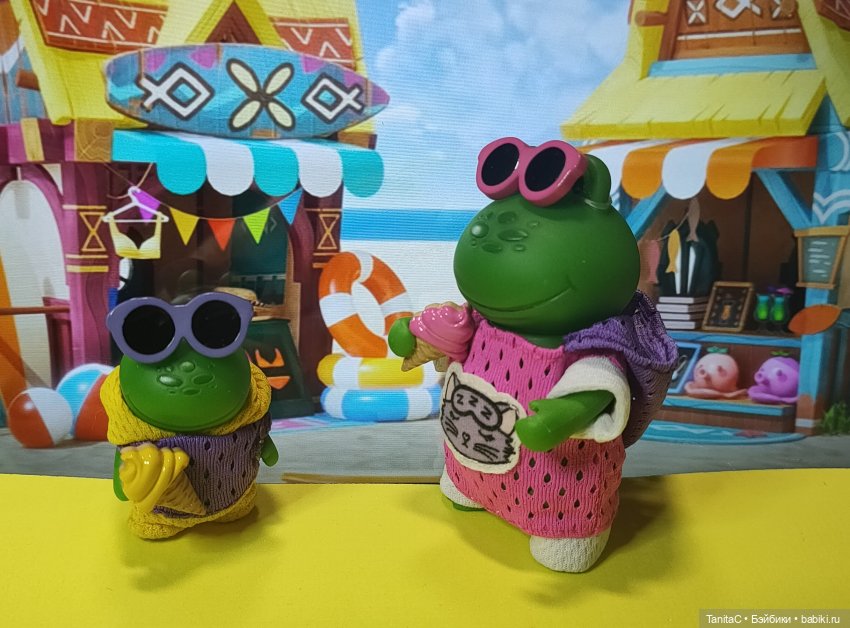 Лягушки путешественники | Бэйбики Лягушки путешественники — Интересные игрушки и фигурки (разное): редкие