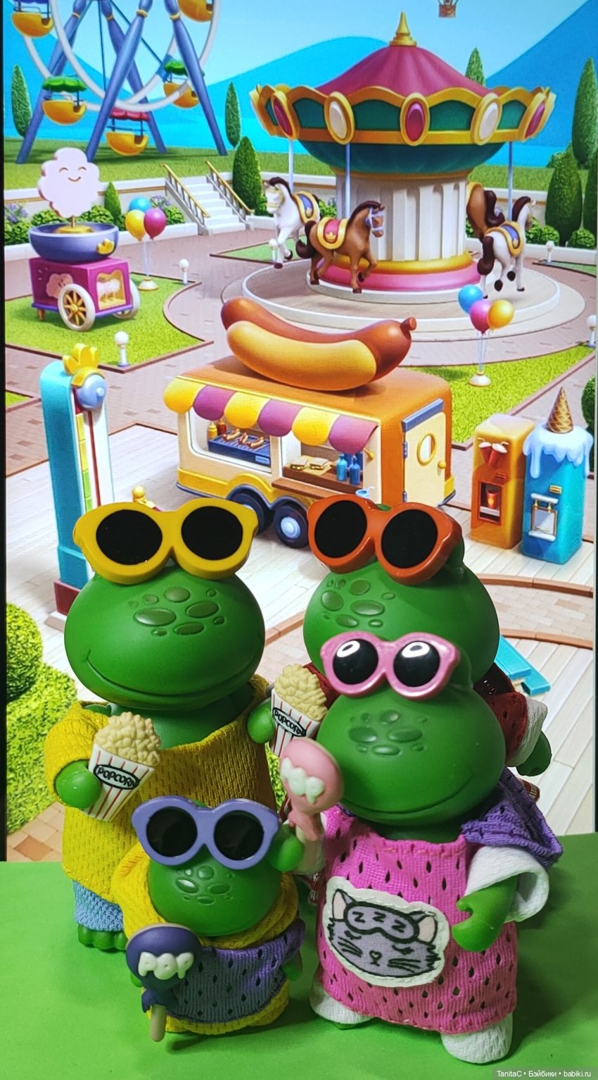 Лягушки путешественники | Бэйбики Лягушки путешественники — Интересные игрушки и фигурки (разное): редкие