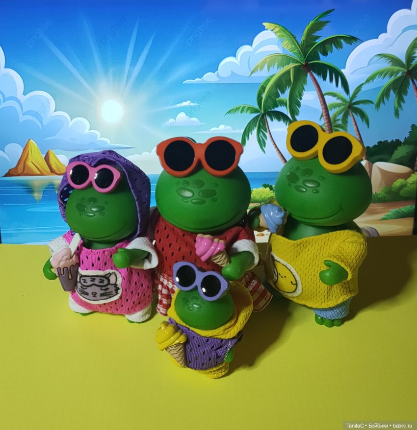 Лягушки путешественники | Бэйбики Лягушки путешественники — Интересные игрушки и фигурки (разное): редкие (фото 5)