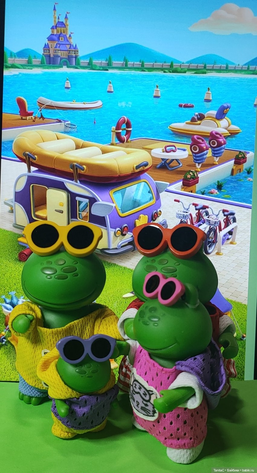 Лягушки путешественники | Бэйбики Лягушки путешественники — Интересные игрушки и фигурки (разное): редкие