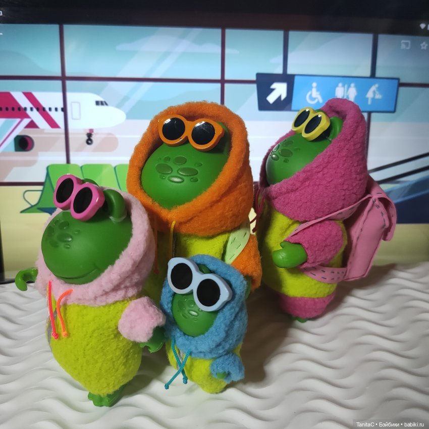 Лягушки путешественники | Бэйбики Лягушки путешественники — Интересные игрушки и фигурки (разное): редкие