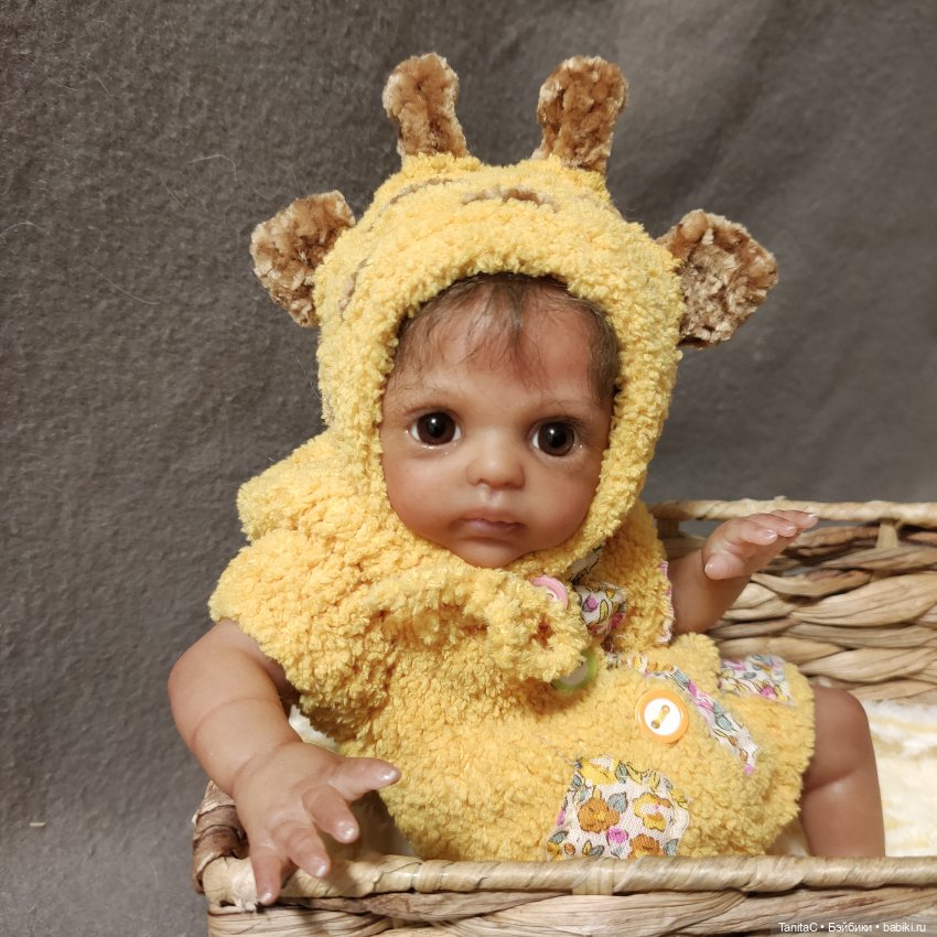 Шапочки жирафики — Одежда и обувь для кукол своими руками: фото (фото 3)