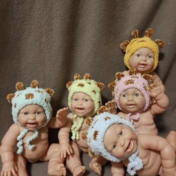 Шапочки жирафики