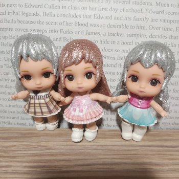 Кукляшки в слепых пакетах из "Пятерочки"