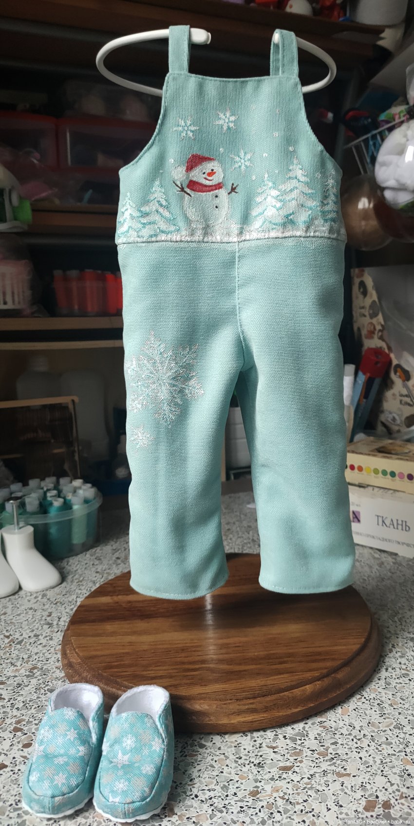 История одного наряда — Одежда и обувь для кукол своими руками: фото (фото 3)