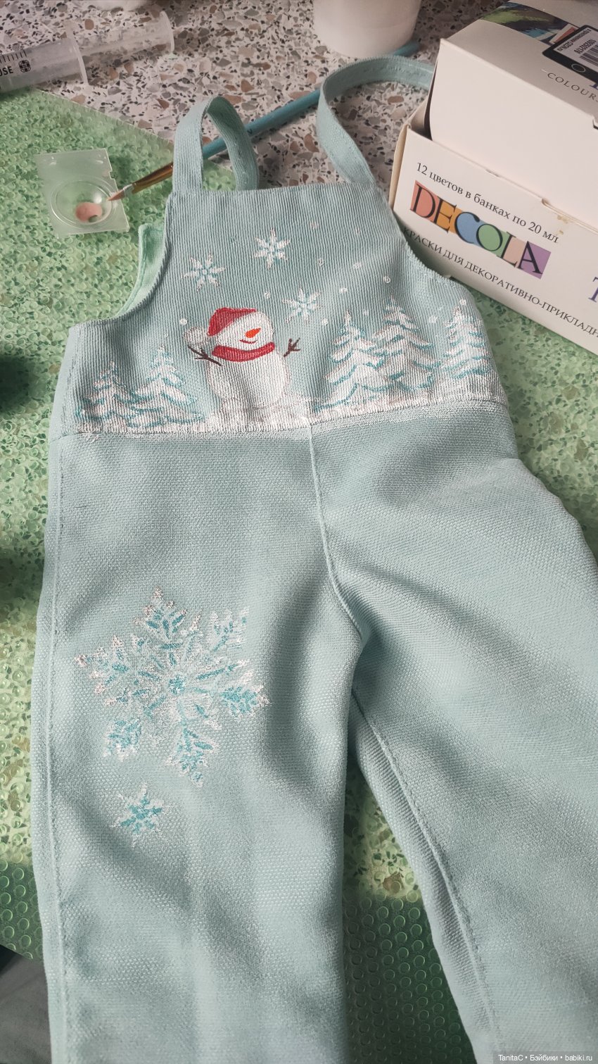 История одного наряда — Одежда и обувь для кукол своими руками: фото (фото 2)