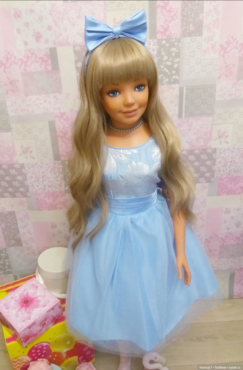 Метровая кукла ООАК - Переделываем и перерисовываем (фото 9)