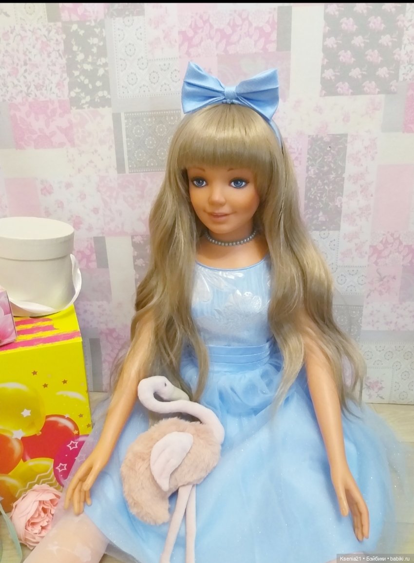 Метровая кукла ООАК - Переделываем и перерисовываем (фото 5)