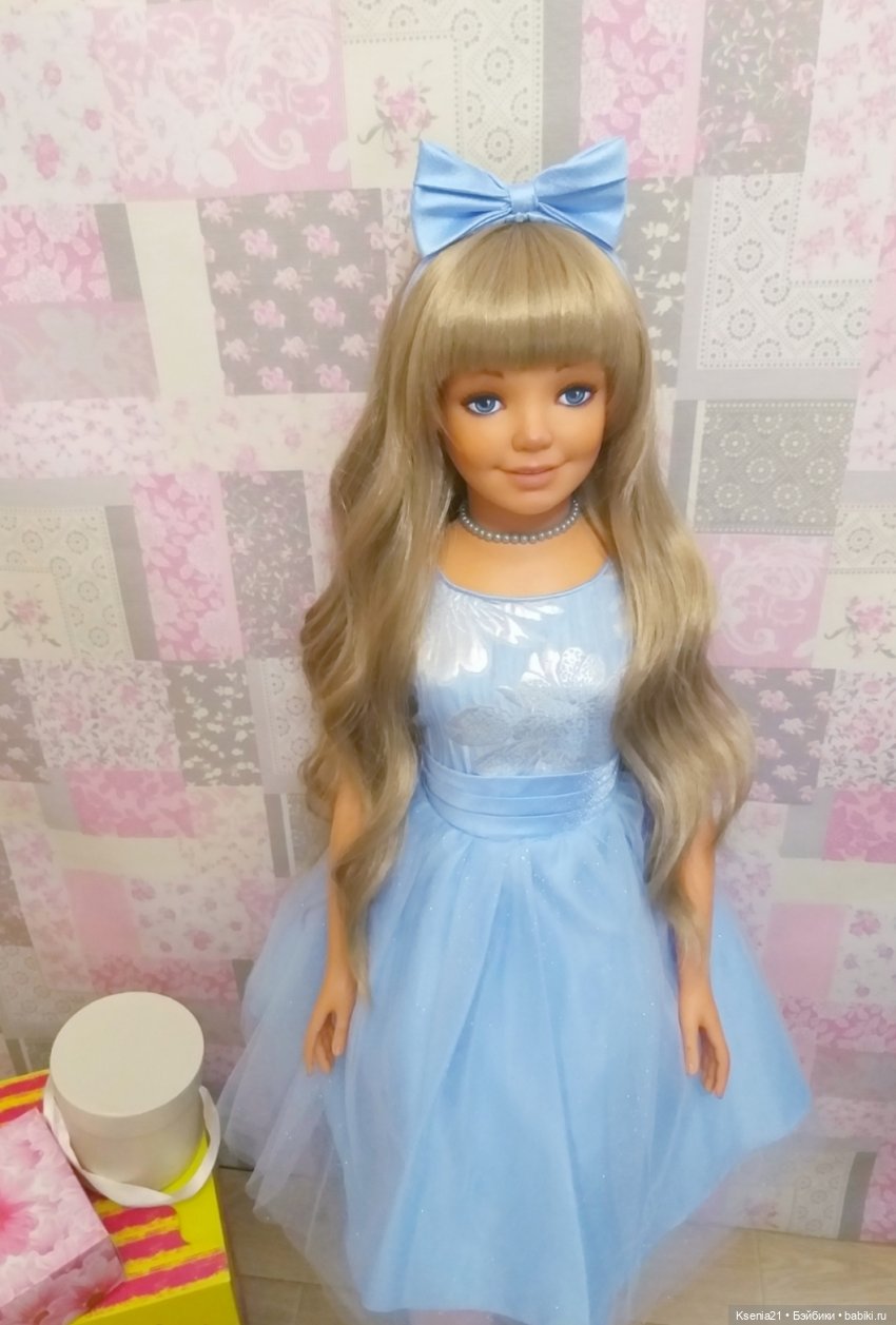 Метровая кукла ООАК - Переделываем и перерисовываем (фото 4)