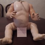 Тело антикварной куклы Heubach - Koppelsdjrf 342-10 Germany.