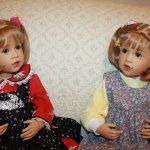 Гляжусь в тебя как в зеркало... Две сестрички Тувочки от Sissel Bjorstadt Skille