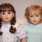 Гляжусь в тебя как в зеркало... Три сестрички  от Sissel Bjorstadt Skille