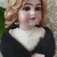 Норковая  горжетка для куклы