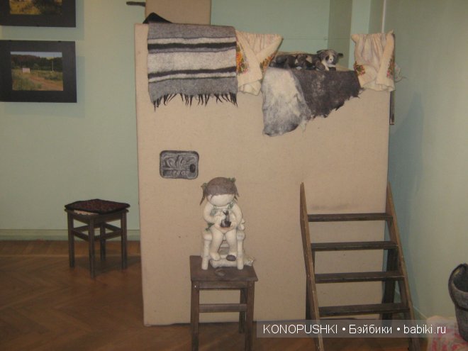 Выставка авторских кукол и игрушек Ирины Андреевой Узелки на память, Челябинск