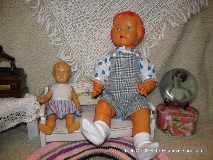 Моя коллекция винтажных кукол - куклы незнакомые с детства