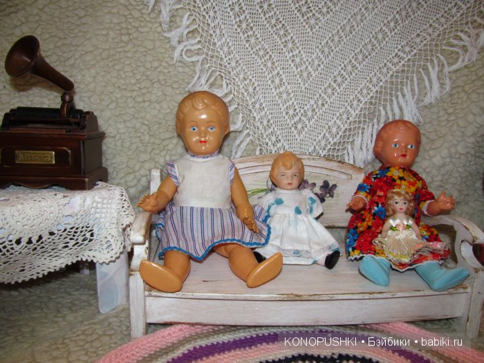 Моя коллекция винтажных кукол - куклы незнакомые с детства (фото 8)