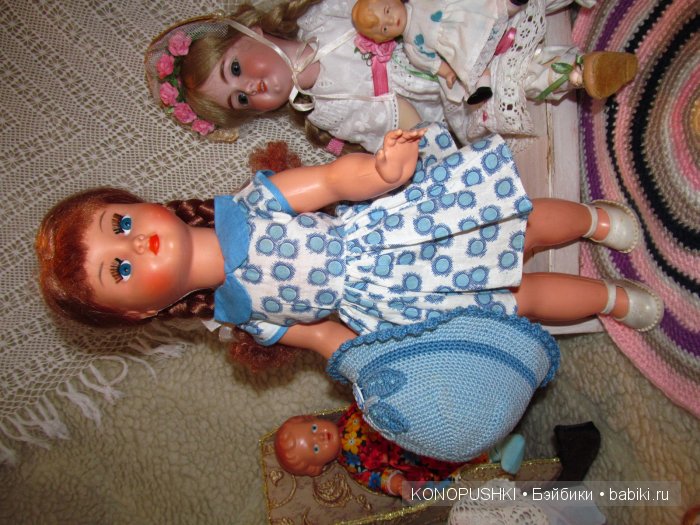 Моя коллекция винтажных кукол - куклы незнакомые с детства (фото 4)