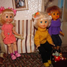 Моя коллекция шарнирных кукол СССР