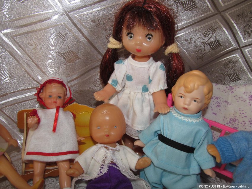 Моя коллекция пупсиков — Коллекции винтажных кукол и игрушек: СССР