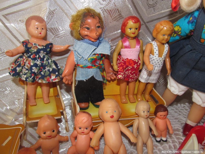 Моя коллекция пупсиков — Коллекции винтажных кукол и игрушек: СССР