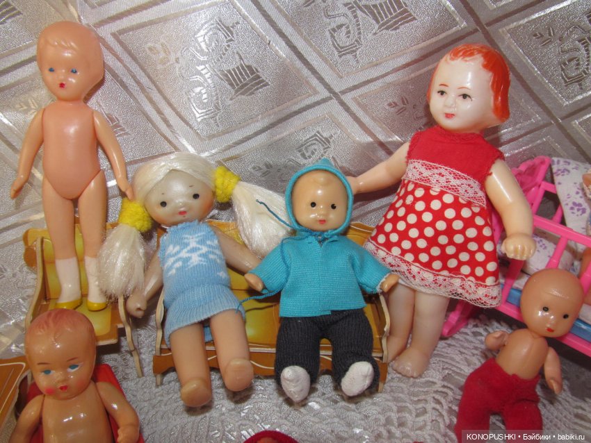 Моя коллекция пупсиков — Коллекции винтажных кукол и игрушек: СССР